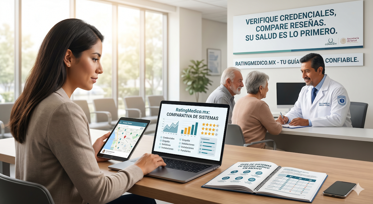 Sistema Raring Comparativa de Sistemas de Rating Médico en México - Rating Médico